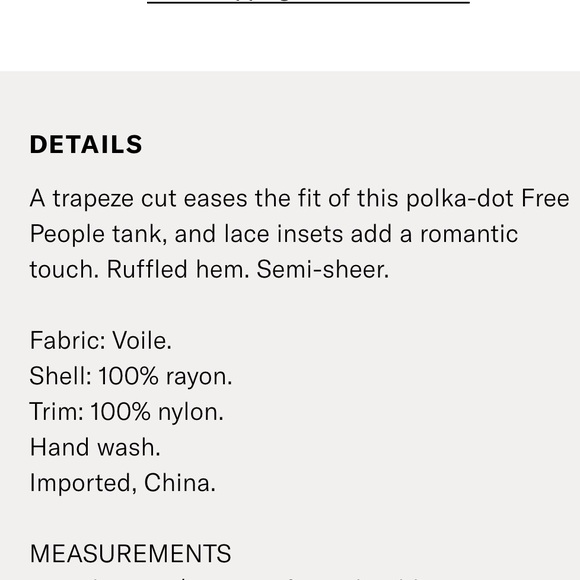 ❤️SOLD😘Free People Voile and Lace Trapeze Dress - Picture 6 of 6